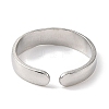 304 Stainless Steel Enamel Open Cuff Rings for Women RJEW-F166-16P-02-3