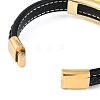Microfiber Leather Cord Bracelets BJEW-P328-09G-3