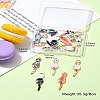 18Pcs 9 Colors Alloy Pendants FIND-CJ0002-11-9