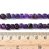 Natural Dragon Veins Agate(Dyed & Heated) Beads Strands G-G177-E19-03-2