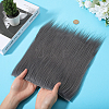 Faux Fur Squares Fabric LS-BJEW-WH0515-11B-3