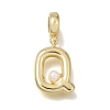 Brass Pendants KK-E806-01G-Q-1