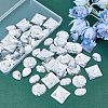 Fingerinspire 45Pcs 3 Styles Self-Adhesive Acrylic Rhinestone Stickers DIY-FG0001-83B-4