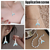 10Pcs Brass Micro Pave Cubic Zirconia Pendants KK-BBC0020-40-4