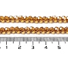 Electroplate Transparent Glass Beads Strands LS-EGLA-A035-T4mm-A04-4