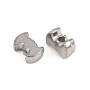 304 Stainless Steel Beads STAS-D394-02B-P-2