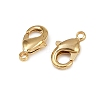 Brass Lobster Claw Clasps KK-901-G01-2