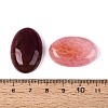 Natural Crackle Agate(Dyed & Heated) Cabochons G-N361-05B-04-3