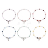 304 Stainless Steel Tiny Charm Bracelets BJEW-MZ00325-2