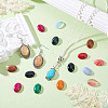 40Pcs 20 Styles Gemstone Cabochons G-GA0001-77-4
