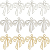 30Pcs 3 Colors Rack Plating Alloy Pendants FIND-SP0002-49A-1