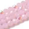 Imitation Jade Glass Beads Strands EGLA-A035-J10mm-L02-1