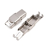 Tarnish Resistant 201 Stainless Steel Watch Band Clasps STAS-P221-22A-P-7