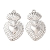 304 Stainless Steel Pendants SA-CBABD1E-08P-1