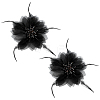 Feather & Gauze & Glass Ornament Accessories FIND-WH0367-90-1
