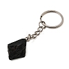 Natural Black Tourmaline Keychain GG-CBA0F0F-01-2