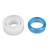 Transparent DIY Ring Silicone Molds X-DIY-WH0128-09B-1