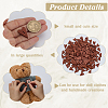 2 Sets 2-Hole Wood Buttons WOOD-FG0001-62-3