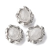 Natural Quartz Crystal Oval Multi-Strand Links G-G207-02P-10-1
