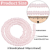 3 Strands Imitation Jade Glass Beads GLAA-PA0001-36A-02-2