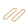 Ion Plating(IP) 304 Stainless Steel Linking Rings X-STAS-C114-08B-G-2