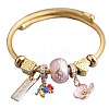Adjustable Stainless Steel European Bangles FS-WGEE97D-03-2