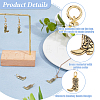 5Pcs Brass Enamel Pendants KK-HS0015-73-4