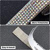 SUPERFINDINGS Glitter Glass Hotfix Rhinestone(Hot Melt Adhesive On The Back) DIY-FH0002-53B-2