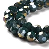 Electroplate Opaque Glass Beads Strands EGLA-A035-P6mm-A23-3