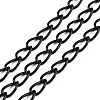 Rack Plating Aluminium Curb Chain CHA-H002-01EB-1