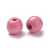 Dyed Natural Wood Beads WOOD-Q006-12mm-07-LF-2