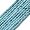 Dyed Synthetic Turquoise Beads Strands G-Z089-A04-F-2