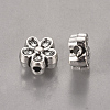 Tibetan Style Alloy 3D Flower Beads LF0476Y-2