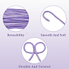 100Pcs DIY Plush Sticks FIND-SP0004-72A-5