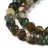 Natural Fuchsite Beads Strands G-C009-A02-4