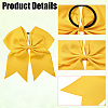 2Pcs Rubber Hair Ties MRMJ-SC0001-49D-3