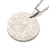 Non-Tarnish Constellation Pendant Necklaces LS-NJEW-S422-04P-11-2