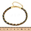 4MM Braided Nylon Cord Bracelets FIND-A057-01G-5