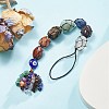 7 Chakra Nuggets Natural Gemstone Pocket Pendant Decorations HJEW-JM01049-01-5