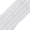 Natural Quartz Crystal Heishi Beads Strands G-A299-A07-01-3