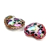 Plating Acrylic European Beads AC-CBA49BC-01-2