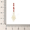 Rack Plating Brass Pendants KK-M266-23G-3