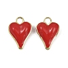 Brass Enamel Pendants KK-I358-002G-A-2
