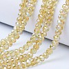 Electroplate Glass Beads Strands LS-EGLA-A034-T2mm-B18-1