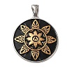 304 Stainless Steel Big Pendants STAS-Z067-06G-1