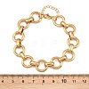 304 Stainless Steel Link Chain Bracelets for Women BJEW-Z154-01G-5