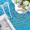 10Pcs Zinc Alloy Screw Carabiner Lock Charms FIND-DC0008-30-5