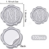 CRASPIRE Adhesive Wax Seal Stickers DIY-CP0009-53B-04-2