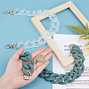 Transparent Acrylic Chains Bag Handles AJEW-WR0001-03-5