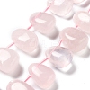 Natural Rose Quartz Beads Strands G-P528-E05-01-1